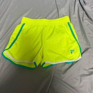 NWOT FILA SPORT REFLECTIVE SHORTS